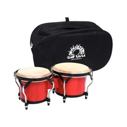 Gewa F826.006 Bongo Club Salsa Red, Inc Bag