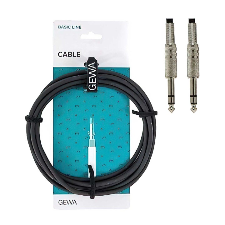 Gewa 190.030 6m Instrument cable stereo Basic Line