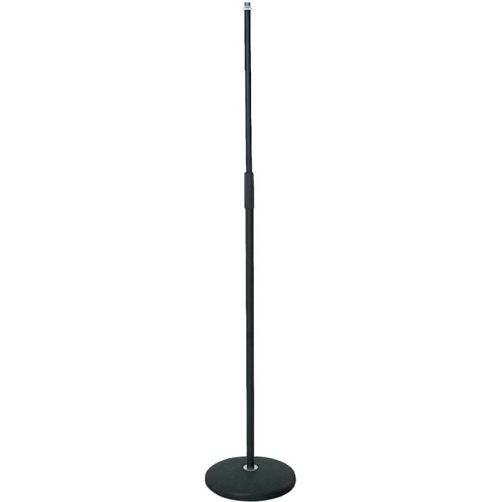 Gewa 900.580, Microphone stand MA-10, Round base, Black