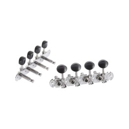 Ortega OTMMADLX-CR, A-STYLE MANDOLIN DELUXE TUNING MACHINES CHROME