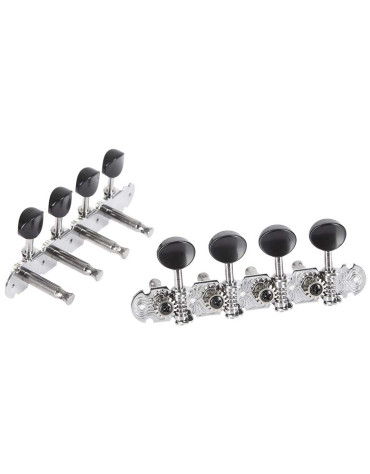 Ortega OTMMADLX-CR, A-STYLE MANDOLIN DELUXE TUNING MACHINES CHROME