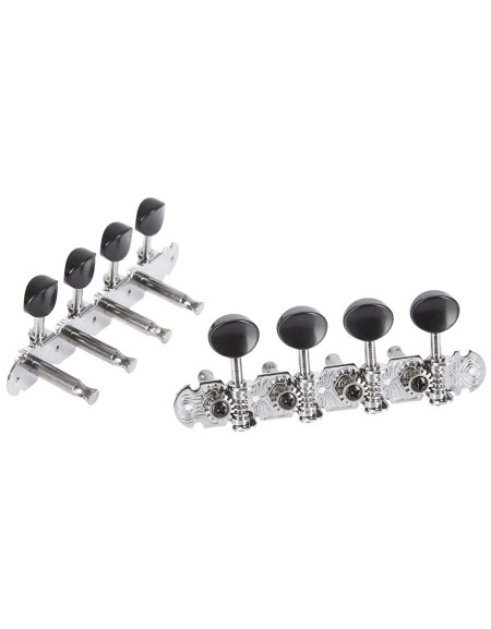 Ortega OTMMADLX-CR, A-STYLE MANDOLIN DELUXE TUNING MACHINES CHROME