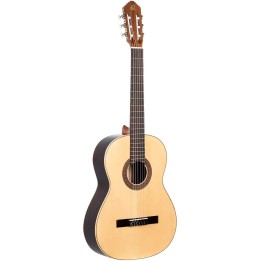 Ortega R210, FULL SIZE GUITAR SOLID SPRUCE/ MAHOGANY NATURAL