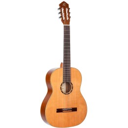 Ortega R122G, FULL SIZE GUITAR CEDAR/ MAHOGANY GLOSS NATURAL