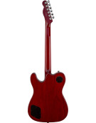 Fender Jim Adkins JA-90 Telecaster® Thinline, Indian Laurel Fingerboard, Crimson Red Transparent