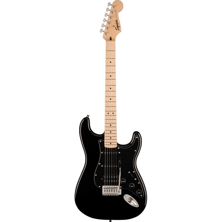 Squier Sonic® Stratocaster® HSS, Maple Fingerboard, Black