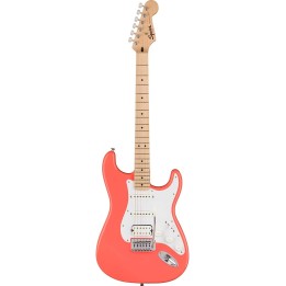 Squier Sonic® Stratocaster® HSS, Maple Fingerboard, Tahitian Coral