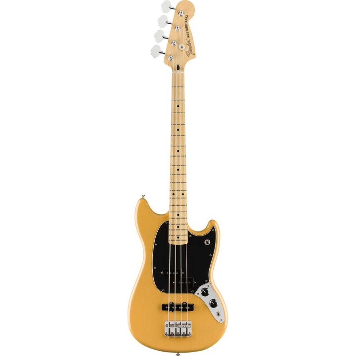 Fender Player Mustang® Bass PJ, Maple Fingerboard, Butterscotch Blonde