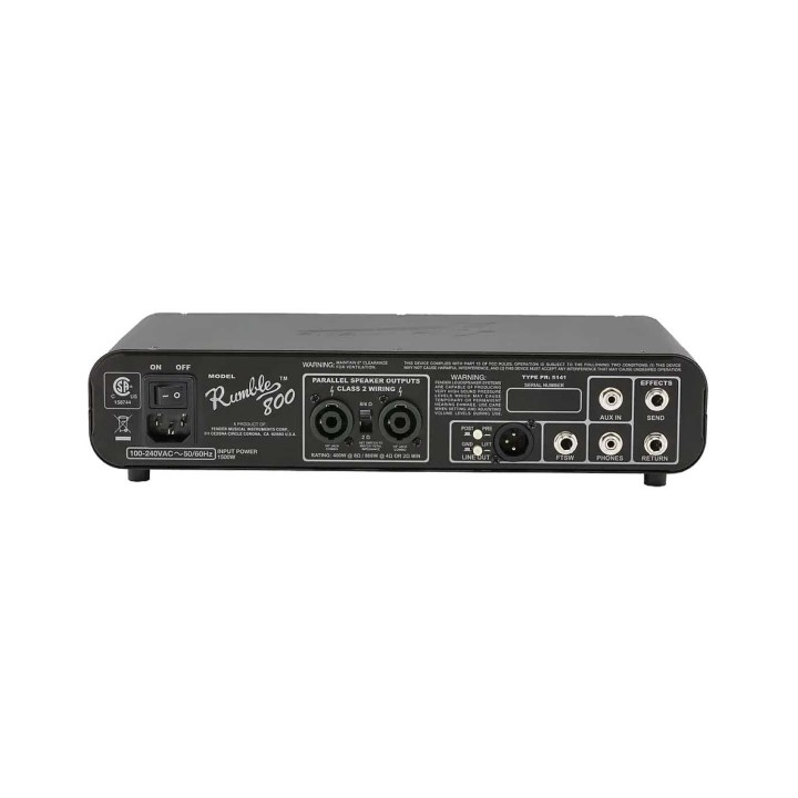 Fender Rumble™ 800 HD, Black