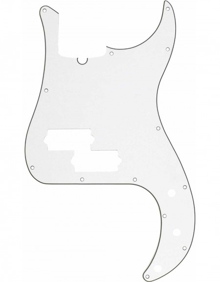 Fender 13-Hole Multi-Ply Modern-Style Precision Bass® Pickguards, Parchment