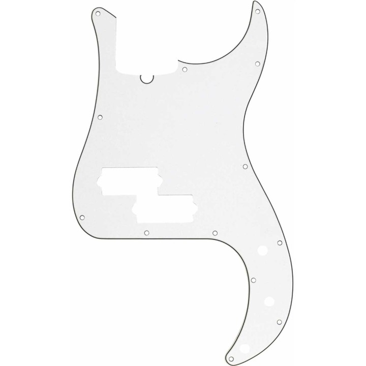 Fender 13-Hole Multi-Ply Modern-Style Precision Bass® Pickguards, Parchment
