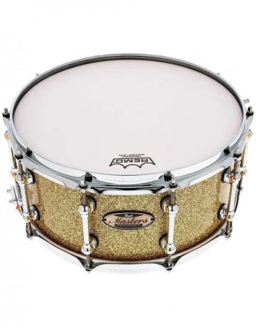 Pearl MRV1465S/C347 Masters Maple Reserve, 14" x 6.5" Snare Drum, Bombay Gold Sparkle