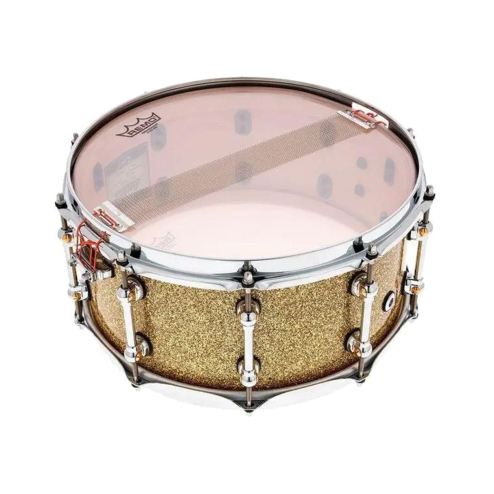 Pearl MRV1465S/C347 Masters Maple Reserve, 14" x 6.5" Snare Drum, Bombay Gold Sparkle