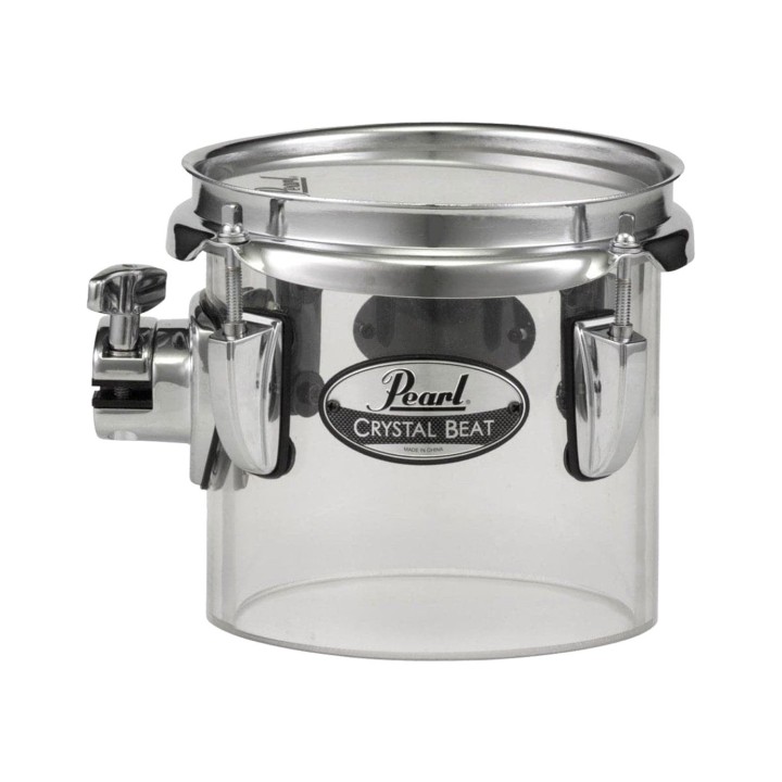 Pearl CRB0655ST, Crystal Beat 6x5.5" Concert Tom, Ultra Clear