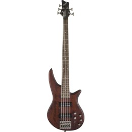Jackson JS SERIES SPECTRA BASS JS3 V, Laurel Fingerboard, Walnut Stain