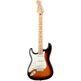 Fender Player Stratocaster® Left-Handed, Maple Fingerboard, 3-Color Sunburst