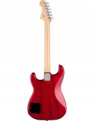 Squier Paranormal Strat-O-Sonic™, Laurel Fingerboard, Crimson Red Transparent