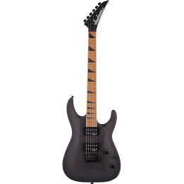 Jackson JS SERIES DINKY® ARCH TOP JS24 DKAM, Caramelized Maple, Black Stain