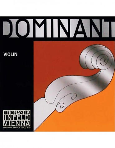 Thomastik 633.625, 4/4 Dominant Nylon Core Medium Strings for Violin