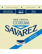 Savarez 656.127, 500CJ New Cristal Corum High Tension, Yellow-Blue Packaging