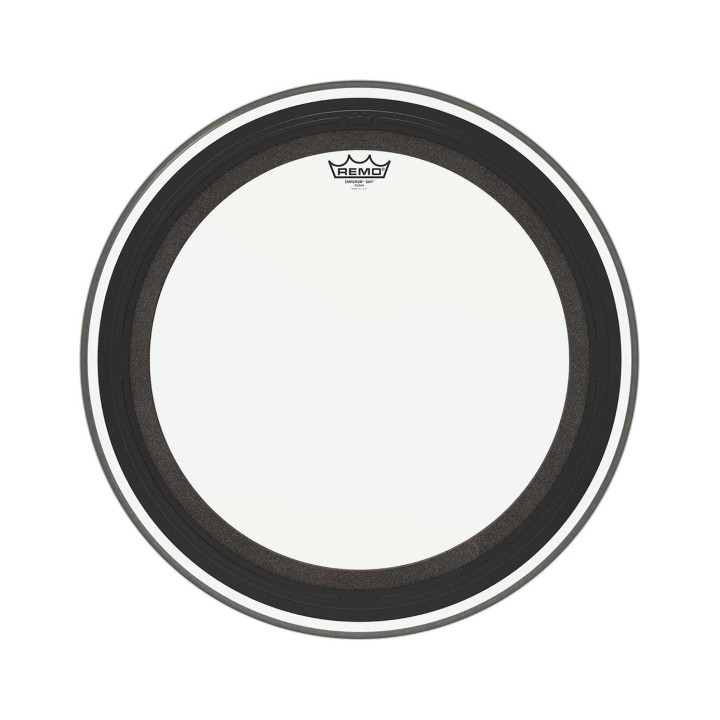 Remo 22" Emperor SMT Clear Bass Drum Head, BB-1322-00-SMT, 811.572