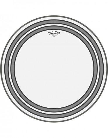 Remo 22" Powersonic Clear Bass Drum Head, PW-1322-00, 812.497