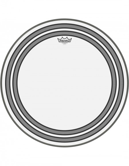 Remo 22" Powersonic Clear Bass Drum Head, PW-1322-00, 812.497