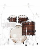 Pearl Professional Series PMX904XP/C883, 4-Piece Shell Set, Matte Mocha Swirl