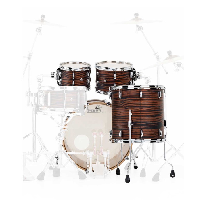 Pearl Professional Series PMX904XP/C883, 4-Piece Shell Set, Matte Mocha Swirl