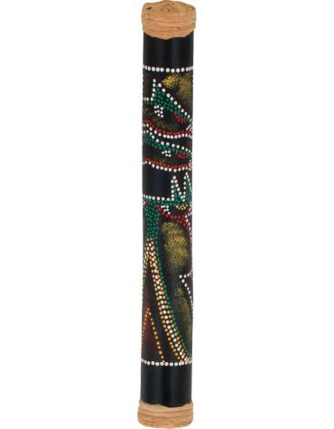 Pearl PBRSP-16/693, 16" Bamboo Rainstick, Hidden Spirit hand painted