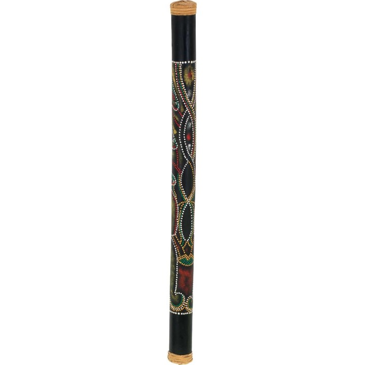 Pearl PBRSP-32/693, 32" Bamboo Rainstick, Hidden Spirit hand painted