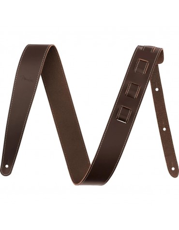 Fender Essentials Leather Straps, Brown