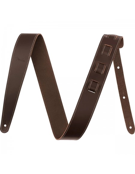 Fender Essentials Leather Straps, Brown