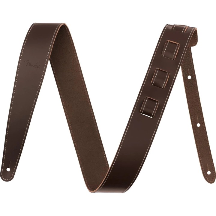 Fender Essentials Leather Straps, Brown