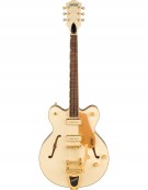 Gretsch Electromatic™ Pristine LTD Center Block Double-Cut with Bigsby®, Laurel Fingerboard, White Gold