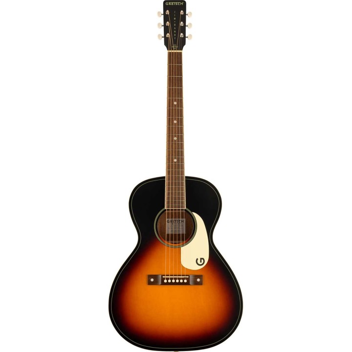 Gretsch Jim Dandy™ Concert, Walnut Fingerboard, White Pickguard, Rex Burst
