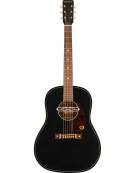 Gretsch Deltoluxe Dreadnought, Walnut Fingerboard, Tortoiseshell Pickguard, Black Top