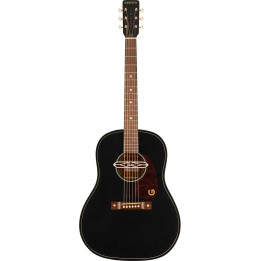 Gretsch Deltoluxe Dreadnought, Walnut Fingerboard, Tortoiseshell Pickguard, Black Top