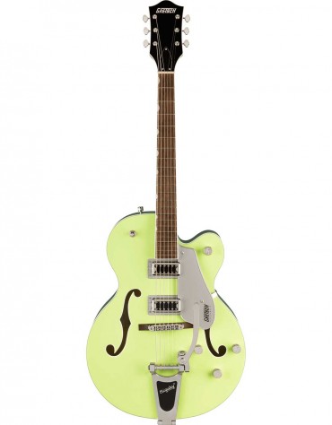 Gretsch Current:G5420T Electromatic® Classic Hollow Body Single-Cut with Bigsby®, Laurel Fingerboard, Two-Tone Anniversary Green