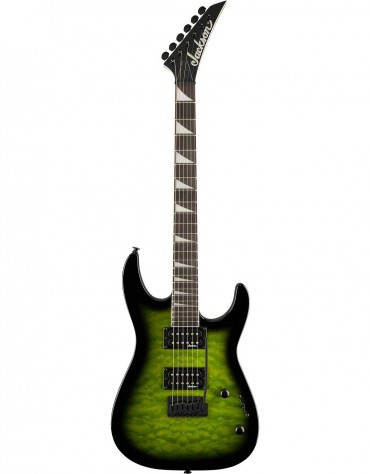 Jackson JS SERIES DINKY® JS20 DKQ 2PT, Amaranth Fingerboard, Transparent Green