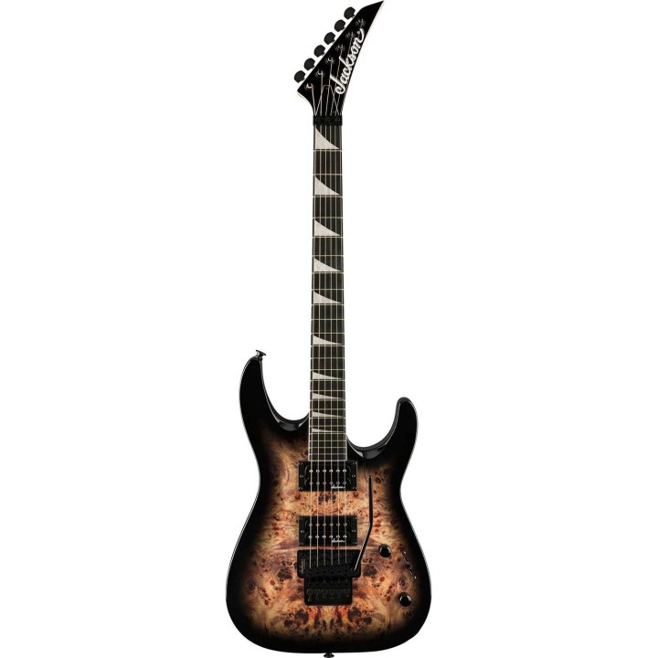 Jackson JS SERIES DINKY® JS32 DKAP, Amaranth Fingerboard, Transparent Black Burst