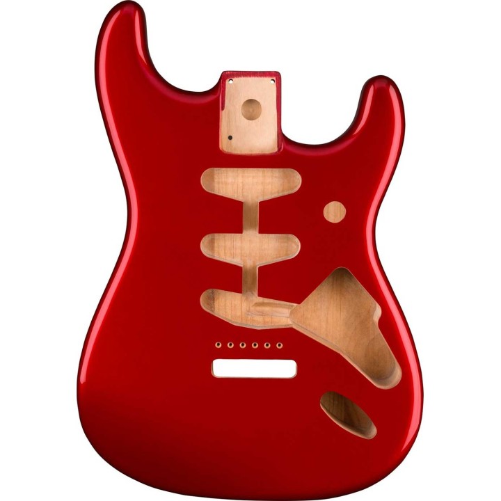 Fender Classic Series 60's Stratocaster® SSS Alder Body Vintage Bridge Mount - Candy Apple Red