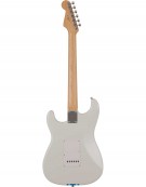 Fender 2023 Collection Made in Japan Traditional '60s Stratocaster® Olympic White with Blue Competition Stripe