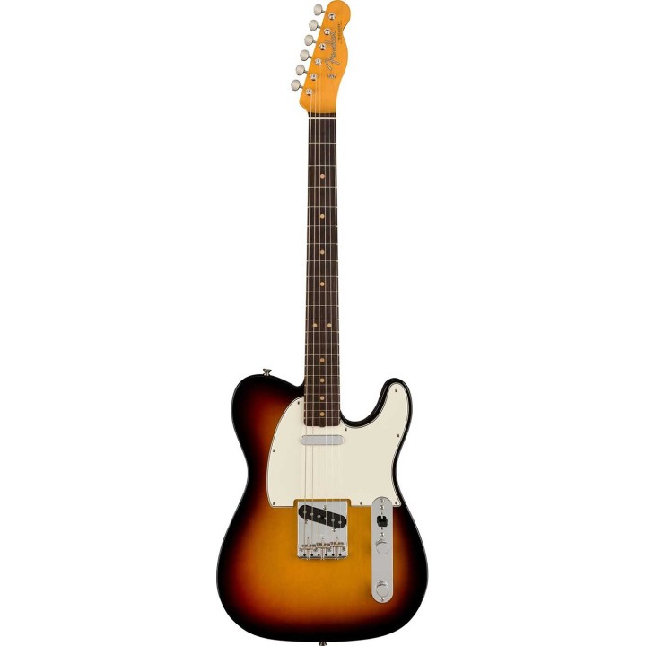 Fender American Vintage II 1963 Telecaster®, Round-Laminated Rosewood Fingerboard, 3-Color Sunburst