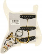 Fender Pre-Wired Strat® Pickguard, Pure Vintage '59 w/RWRP Midde, Parchment