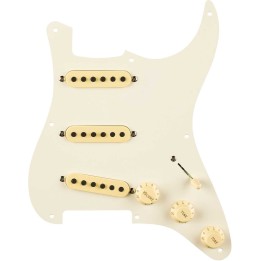 Fender Pre-Wired Strat® Pickguard, Eric Johnson Signature, 1-Ply Parchment