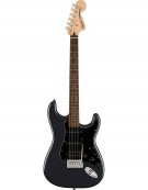 Squier Affinity FSR Series™ Stratocaster® HSS, Indian Laurel Fingerboard, Charcoal Frost Metallic