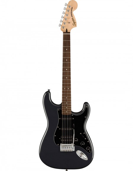 Squier Affinity FSR Series™ Stratocaster® HSS, Indian Laurel Fingerboard, Charcoal Frost Metallic