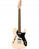 Squier Affinity Series™ Telecaster® Thinline, Indian Laurel, Olympic White
