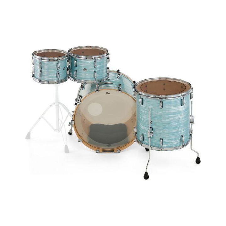 Pearl Professional Series PMX924XSP/C414, 4-Piece Shell Set, Ice Blue Oyster
